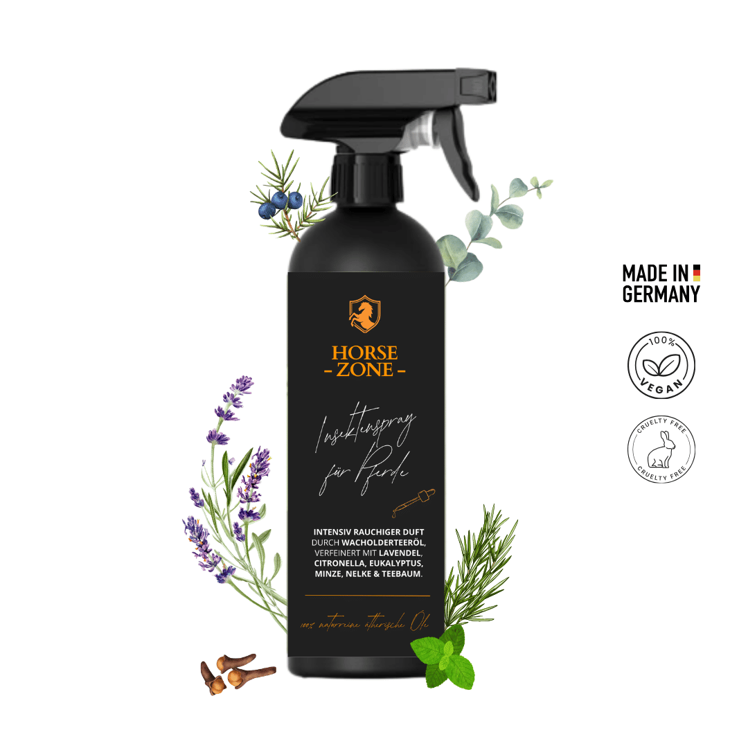 HORSE ZONE Insektenspray für Pferde – mit 100 % naturreinen ätherischen Ölen