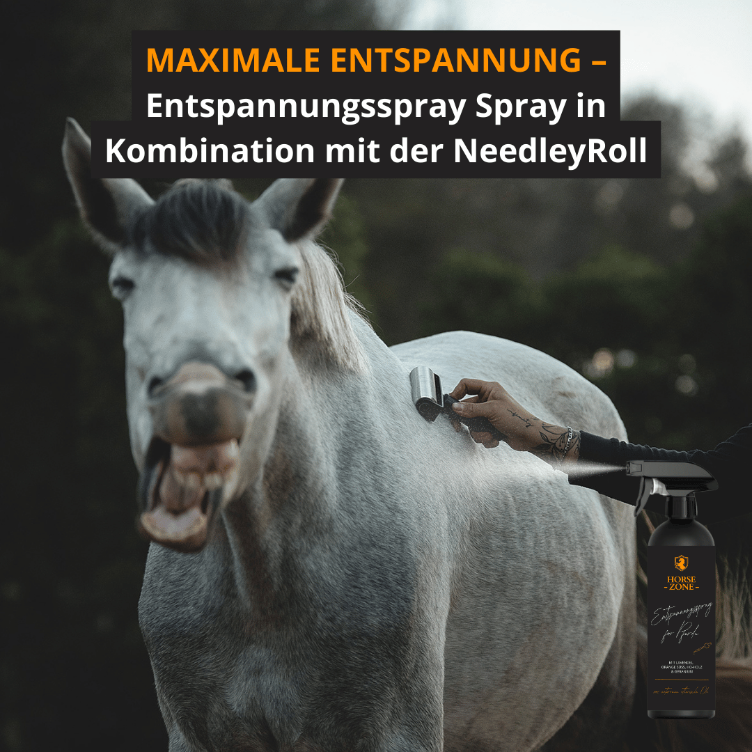 HORSE ZONE Entspannungsspray für Pferde – mit 100 % naturreinen ätherischen Ölen