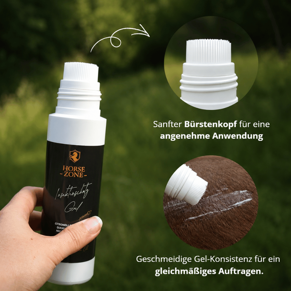 Insektenschutz Gel für Pferde 200ml – mit 100 % naturreinen ätherischen Ölen
