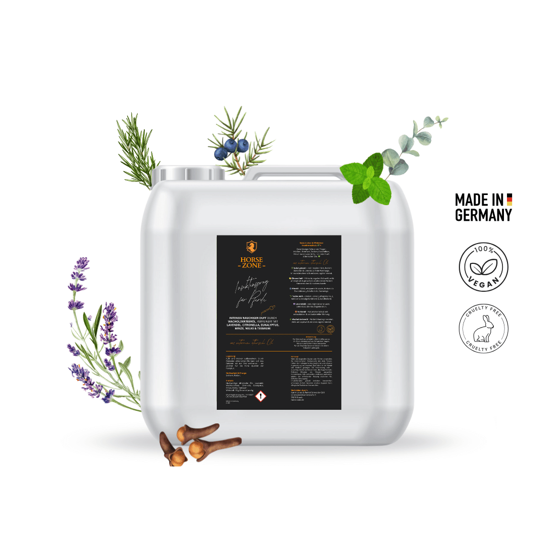 Insektenspray für Pferde – 3 L Nachfüllkanister mit 100 % naturreinen ätherischen Ölen