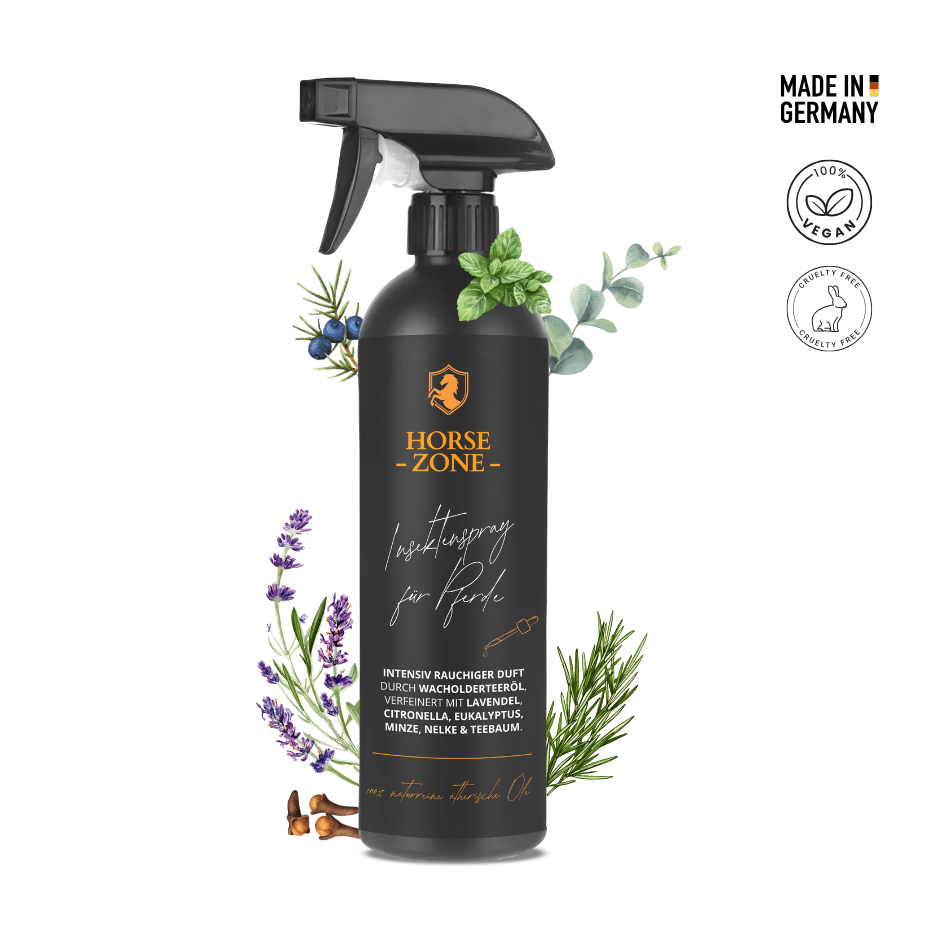 HORSE ZONE Insektenspray für Pferde – mit 100 % naturreinen ätherischen Ölen