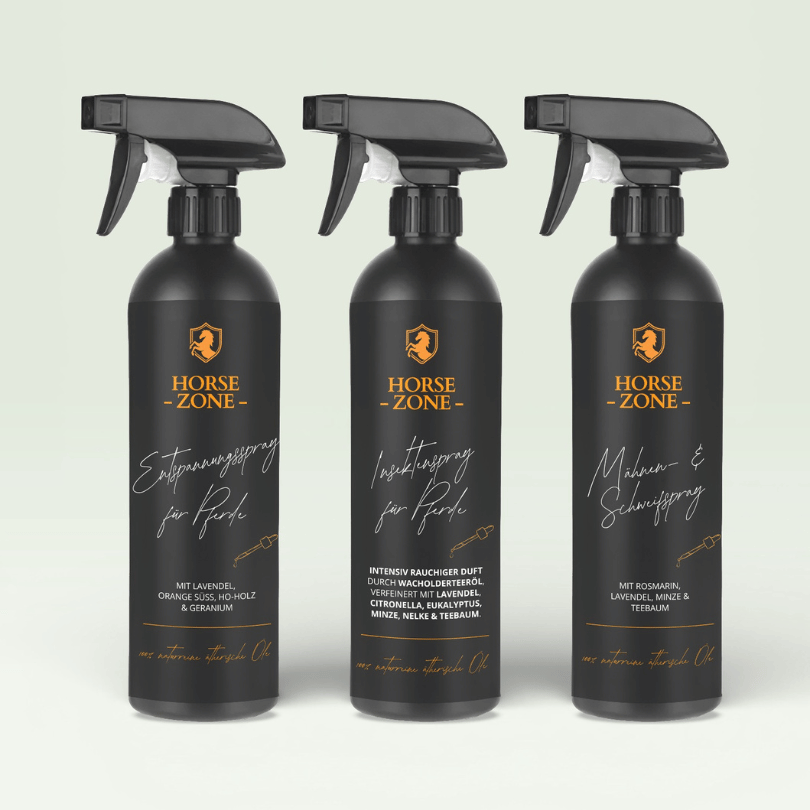 3er Spray Bundle – Entspannung, Insektenschutz & Mähne