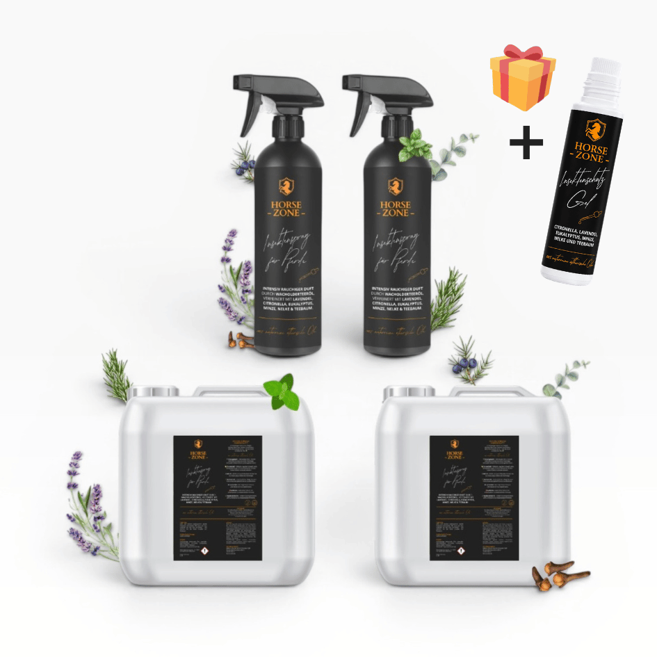 Insektenschutz Gel für Pferde 200ml – mit 100 % naturreinen ätherischen Ölen