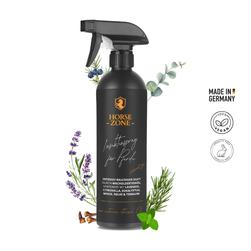 HORSE ZONE Insektenspray für Pferde – mit 100 % naturreinen ätherischen Ölen