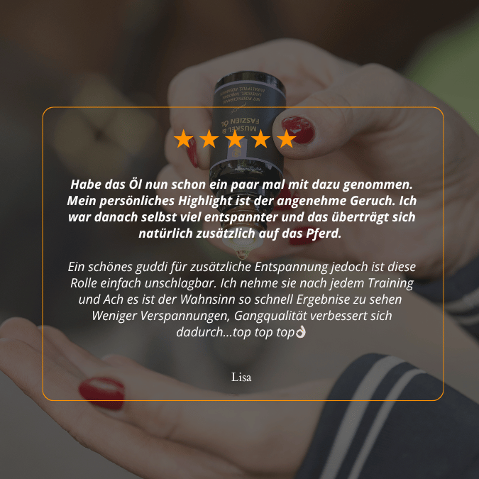 Muskel- & Faszienöl für Pferde 15ml