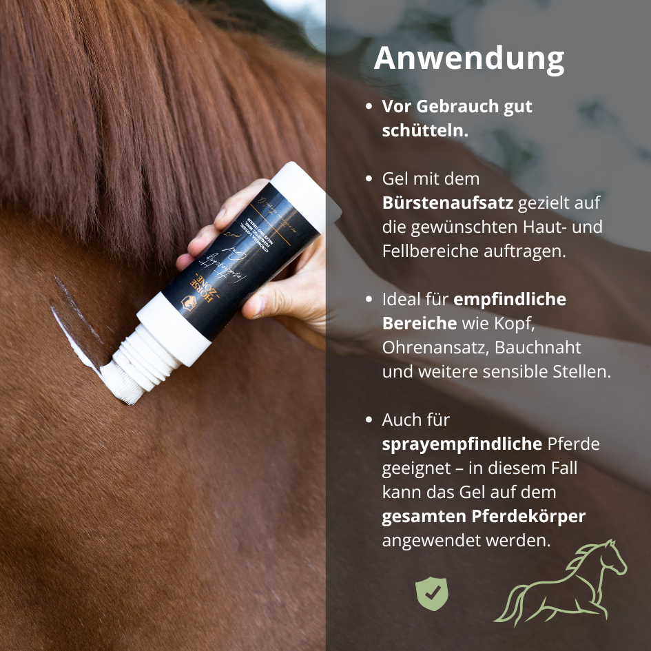 Insektenschutz Gel für Pferde 200ml – mit 100 % naturreinen ätherischen Ölen